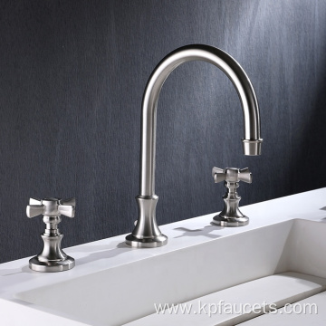 Widespread Bathroom Luxury 3 Hole Faucet